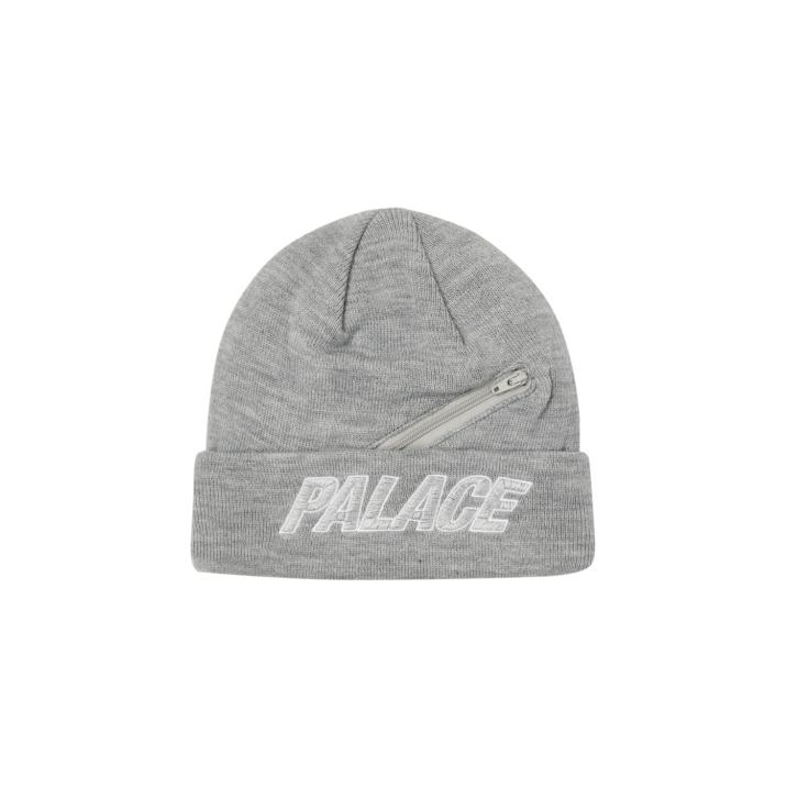 Thumbnail ZIP POCKET BEANIE GREY MARL one color