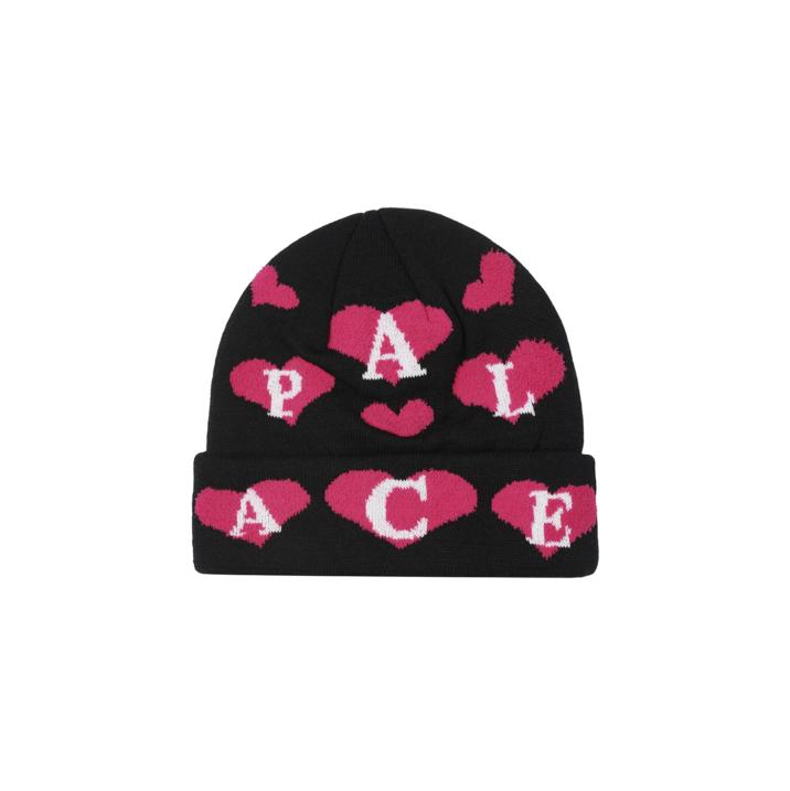 Thumbnail LOVE ME JACQUARD BEANIE BLACK one color