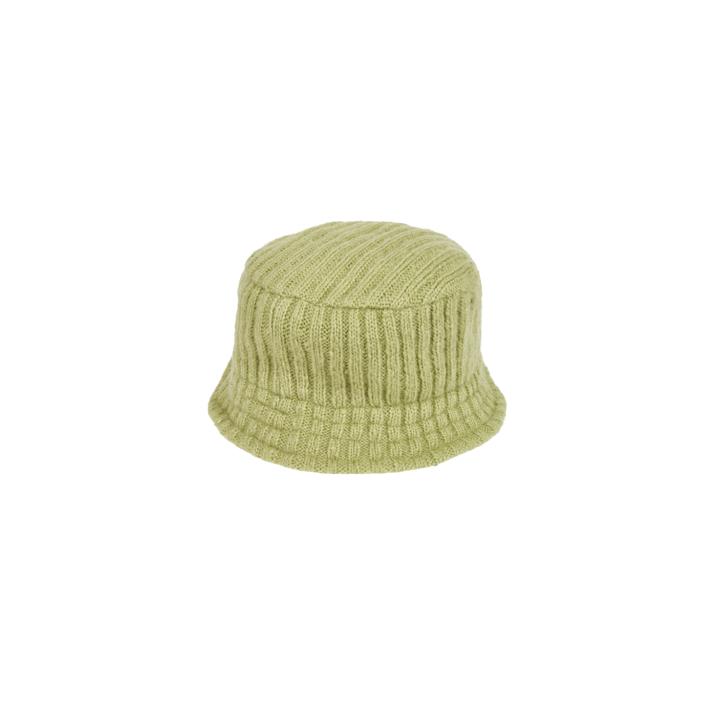 Thumbnail KNITTED BUCKET HAT GREEN one color