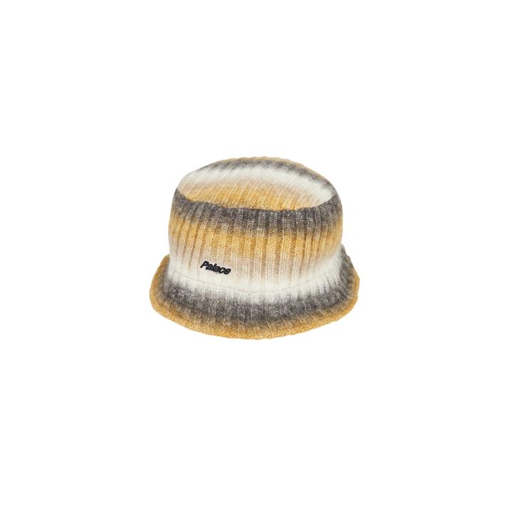 Thumbnail KNITTED BUCKET HAT BROWN one color