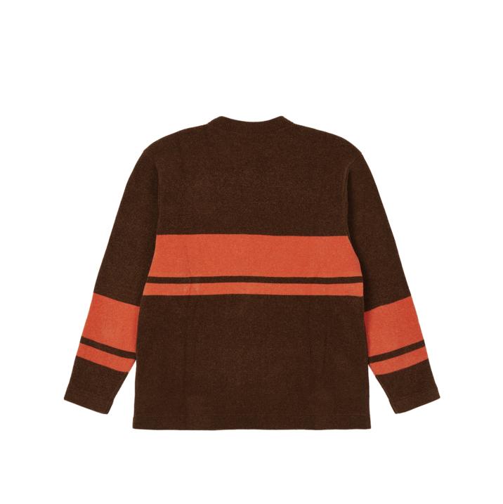 Thumbnail CHENILLE KNIT BROWN / ORANGE one color