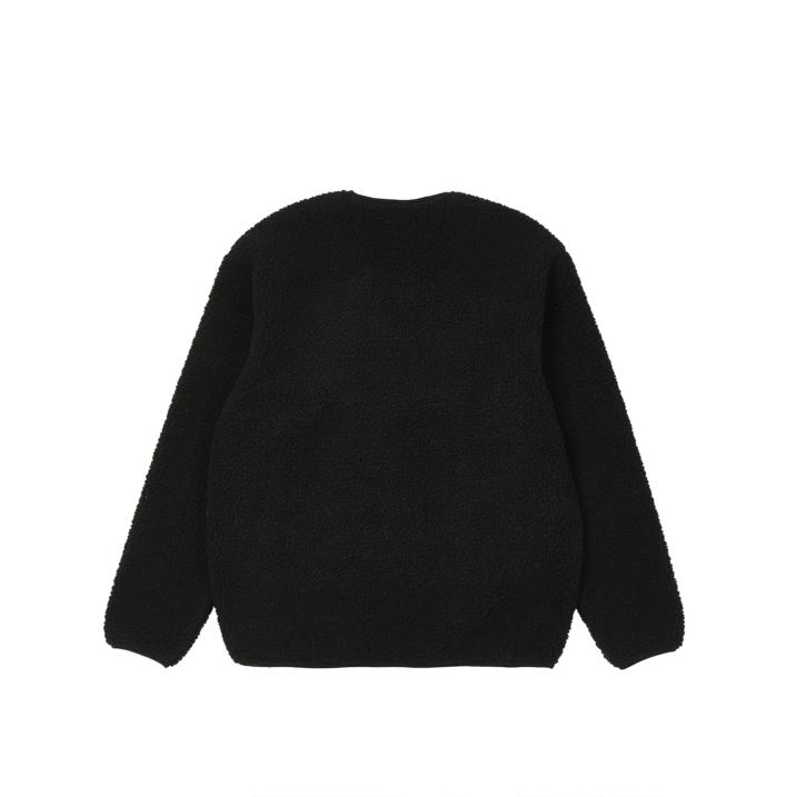 Thumbnail SHEARLING CARDIGAN BLACK one color