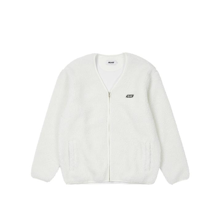 Thumbnail SHEARLING CARDIGAN WHITE one color