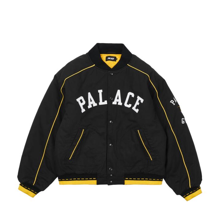 Thumbnail PALACE GOATS VARSITY JACKET BLACK one color