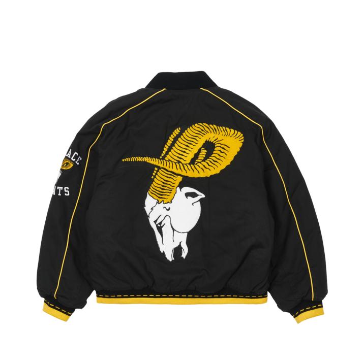 Thumbnail PALACE GOATS VARSITY JACKET BLACK one color