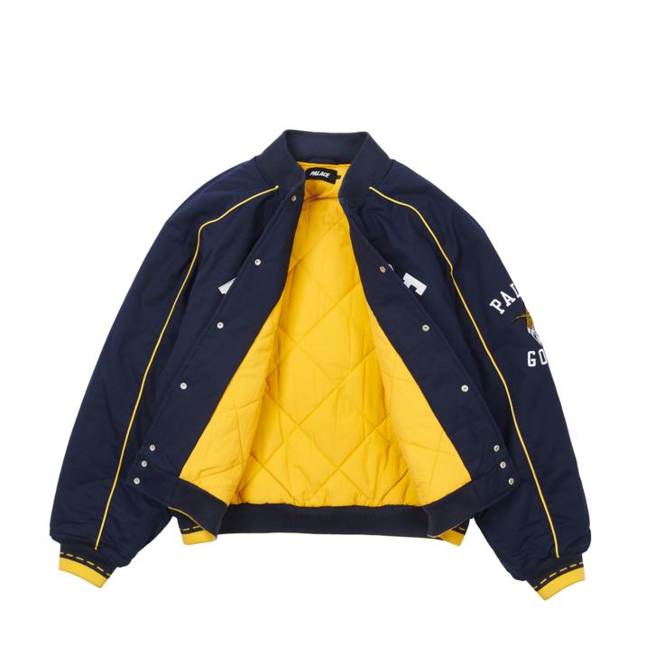 Thumbnail PALACE GOATS VARSITY JACKET NAVY one color