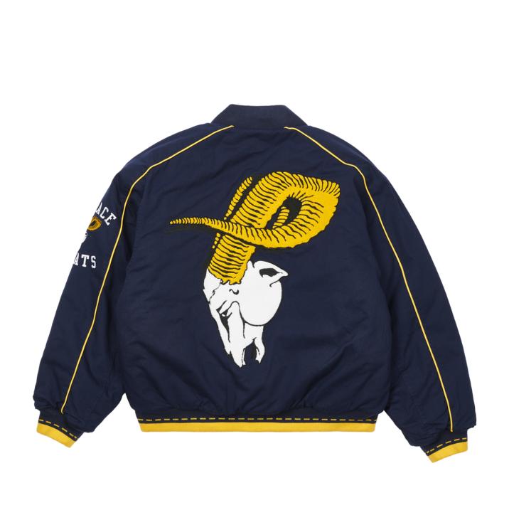 Thumbnail PALACE GOATS VARSITY JACKET NAVY one color