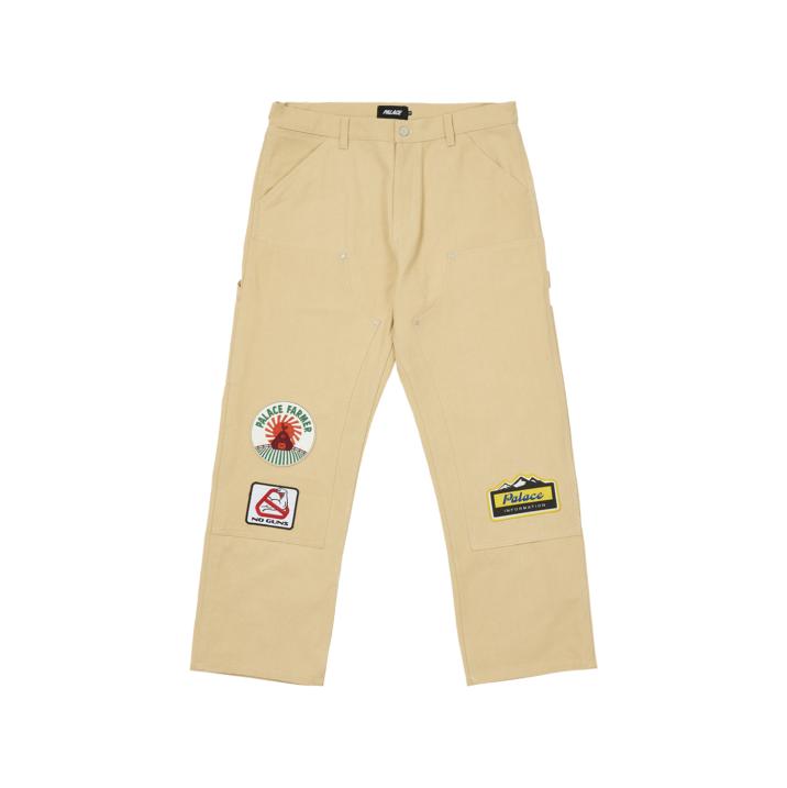 Thumbnail BADGE WORK TROUSER SAND one color