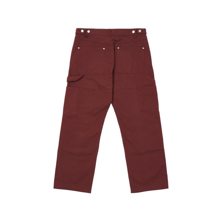 Thumbnail BADGE WORK TROUSER WINE one color