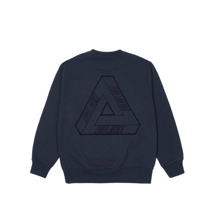 Thumbnail TRI-STITCH CREW NAVY one color