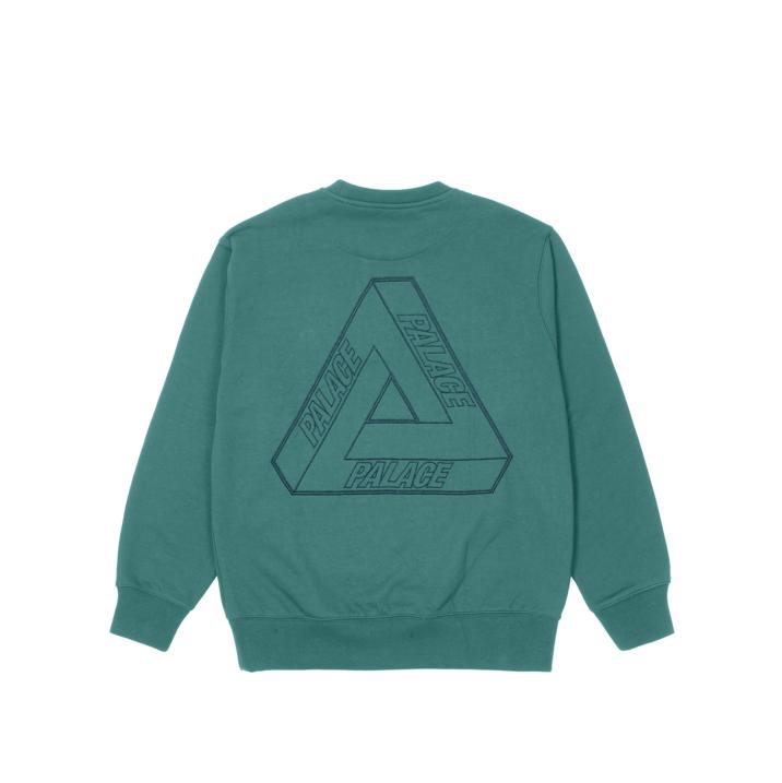 Thumbnail TRI-STITCH CREW TEAL one color