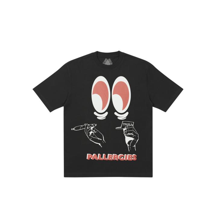 PALLERGIES T-SHIRT BLACK one color