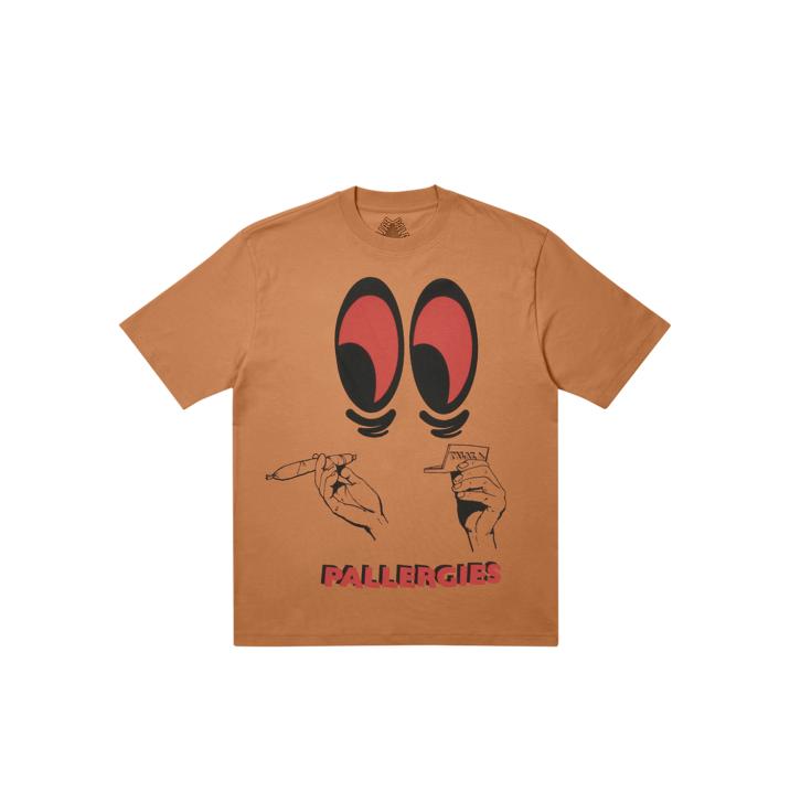 PALLERGIES T-SHIRT CARAMEL one color