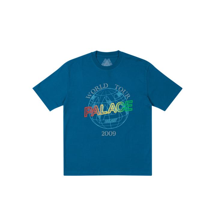 WORLD TOUR T-SHIRT BLUE one color