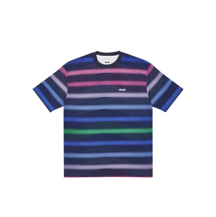 WAVEY STRIPE T-SHIRT NAVY one color