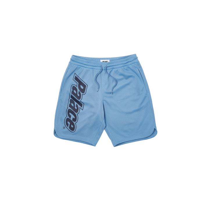 Thumbnail LOWERCASE FONT SHORTS LIGHT BLUE one color