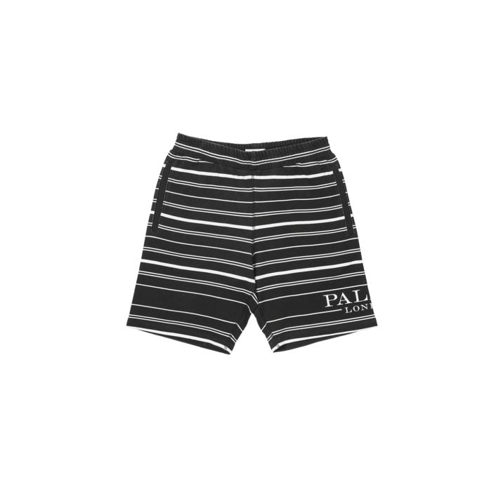 Thumbnail PRINTED STRIPE SHORTS BLACK one color