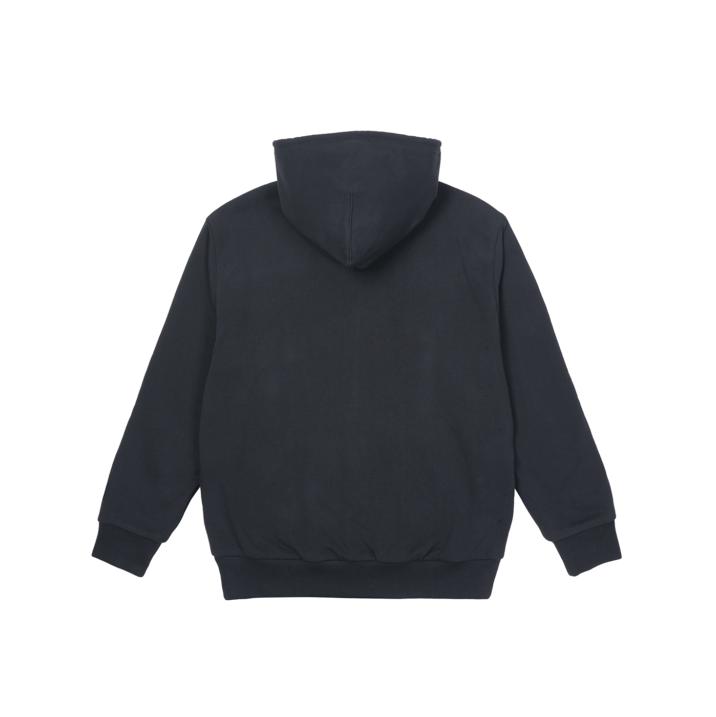 Thumbnail FELT LETTERS ZIP HOOD NAVY one color