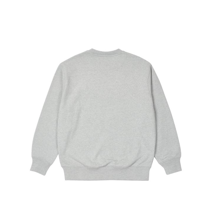 Thumbnail POSTCODE CREW LIGHT GREY MARL one color