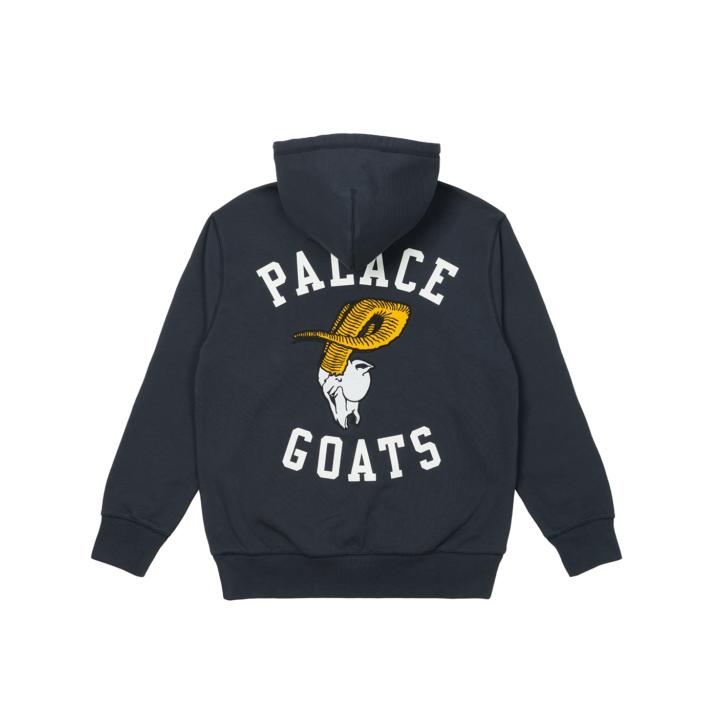 Thumbnail PALACE GOATS HOOD NAVY one color