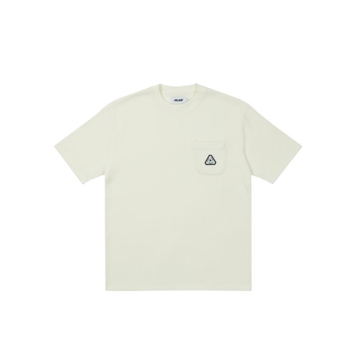 Thumbnail WAFFLE OVERLOCK T-SHIRT NATURAL WHITE one color