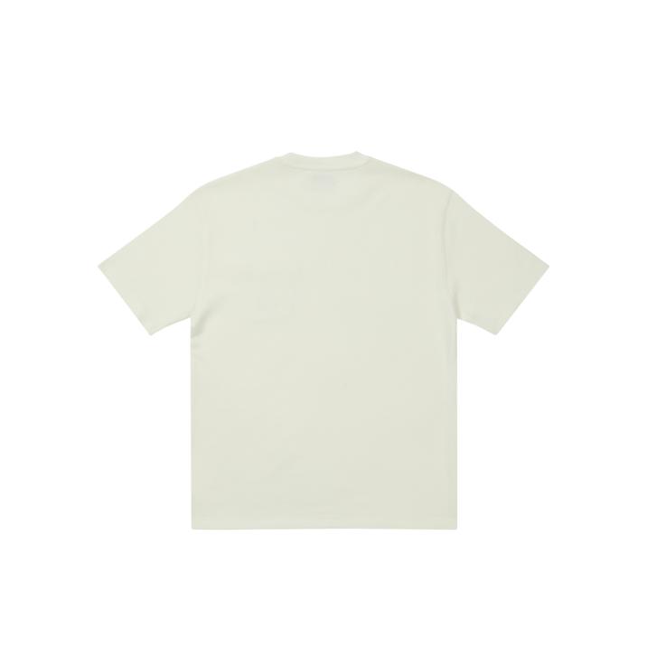 Thumbnail WAFFLE OVERLOCK T-SHIRT NATURAL WHITE one color