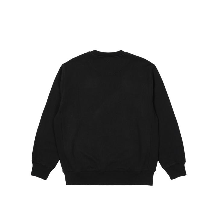 Thumbnail P NECK CREW BLACK one color