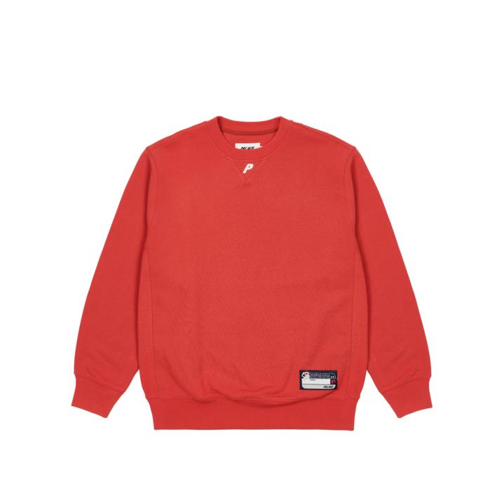 Thumbnail P NECK CREW DARK RED one color