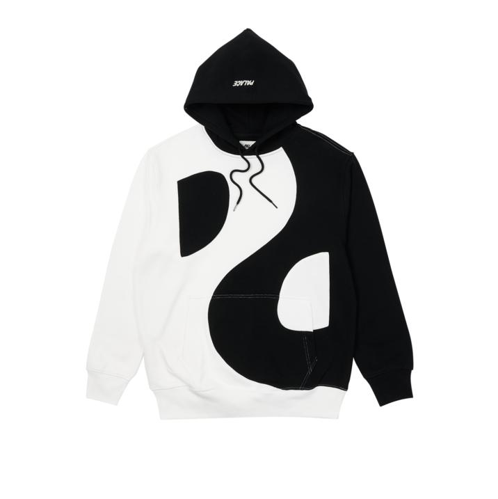 Thumbnail YIN YANG HOOD BLACK / WHITE one color