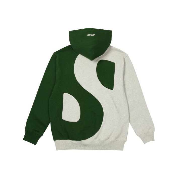 Thumbnail YIN YANG HOOD GREY MARL / GREEN one color