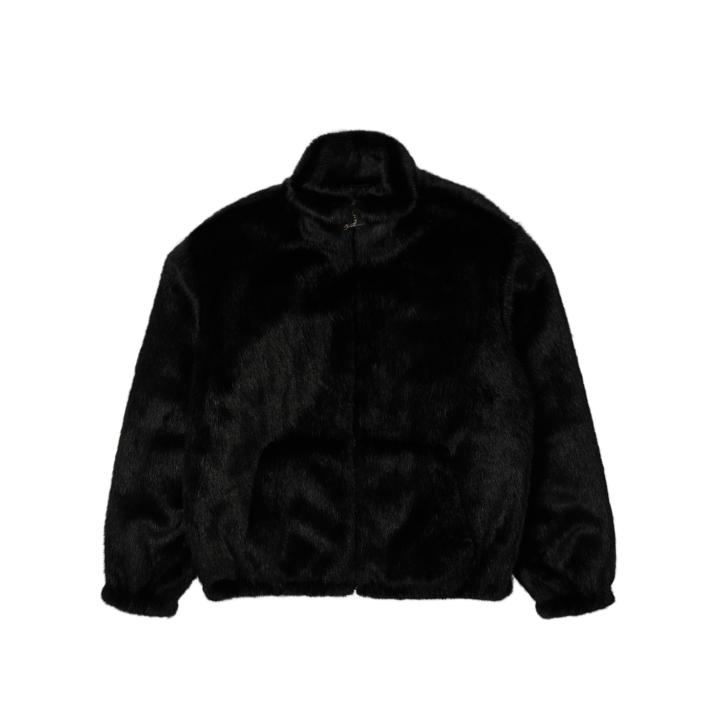 Faux Fur Jacket Black - Spring 2022 - Palace Community