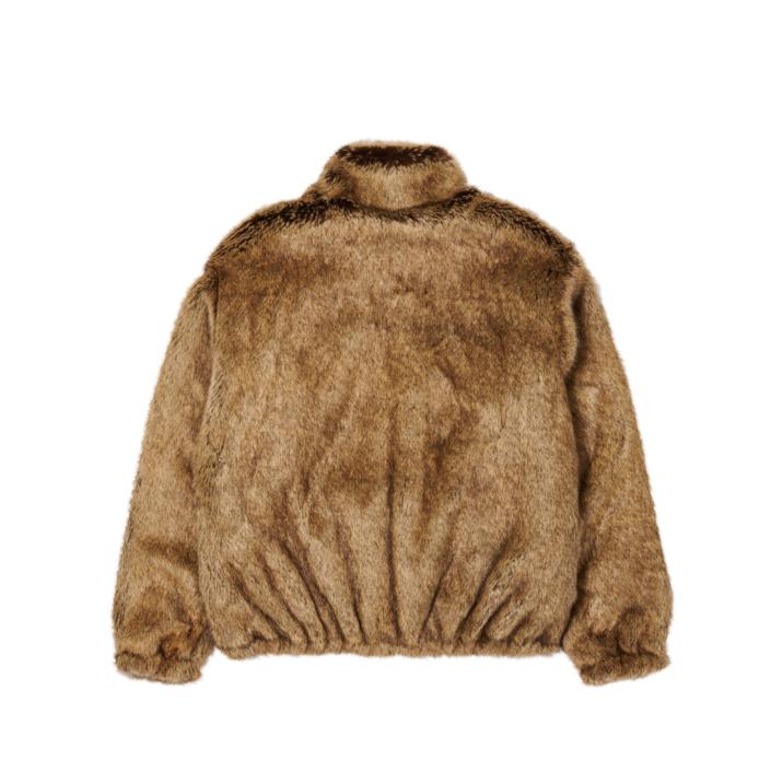 Faux Fur Jacket Tan - Spring 2022 - Palace Community