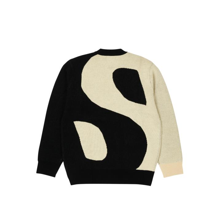 Thumbnail YIN YANG KNIT CREAM / BLACK one color