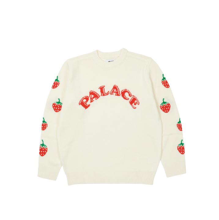 Thumbnail STRAWBERRY KNIT WHITE one color