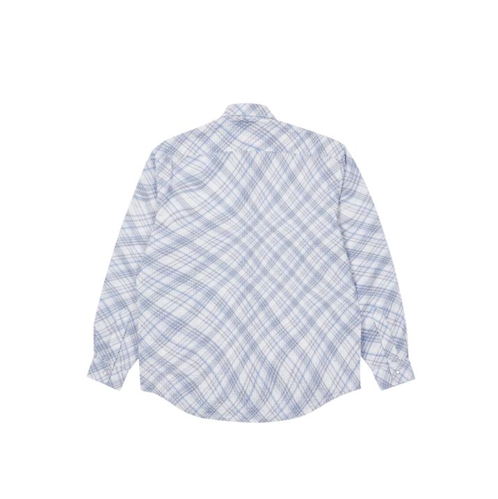 Thumbnail WARP CHECK SHIRT BLUE one color