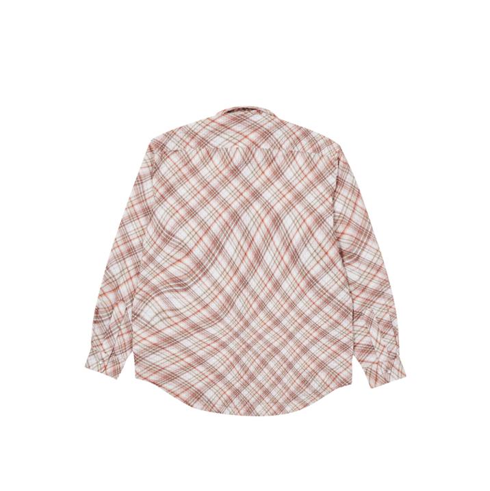 Thumbnail WARP CHECK SHIRT RED one color