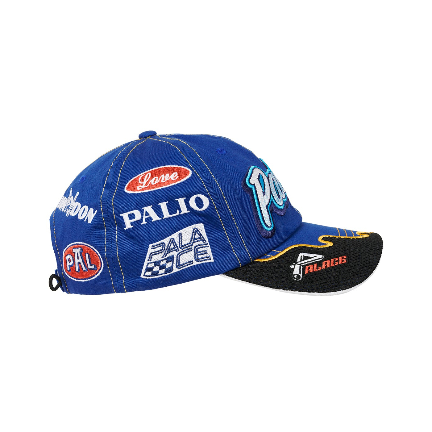 Thumbnail PALACE TEAM RACING 6-PANEL BLUE one color