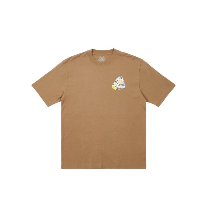 Thumbnail TRI-CHROME T-SHIRT MOCHA one color