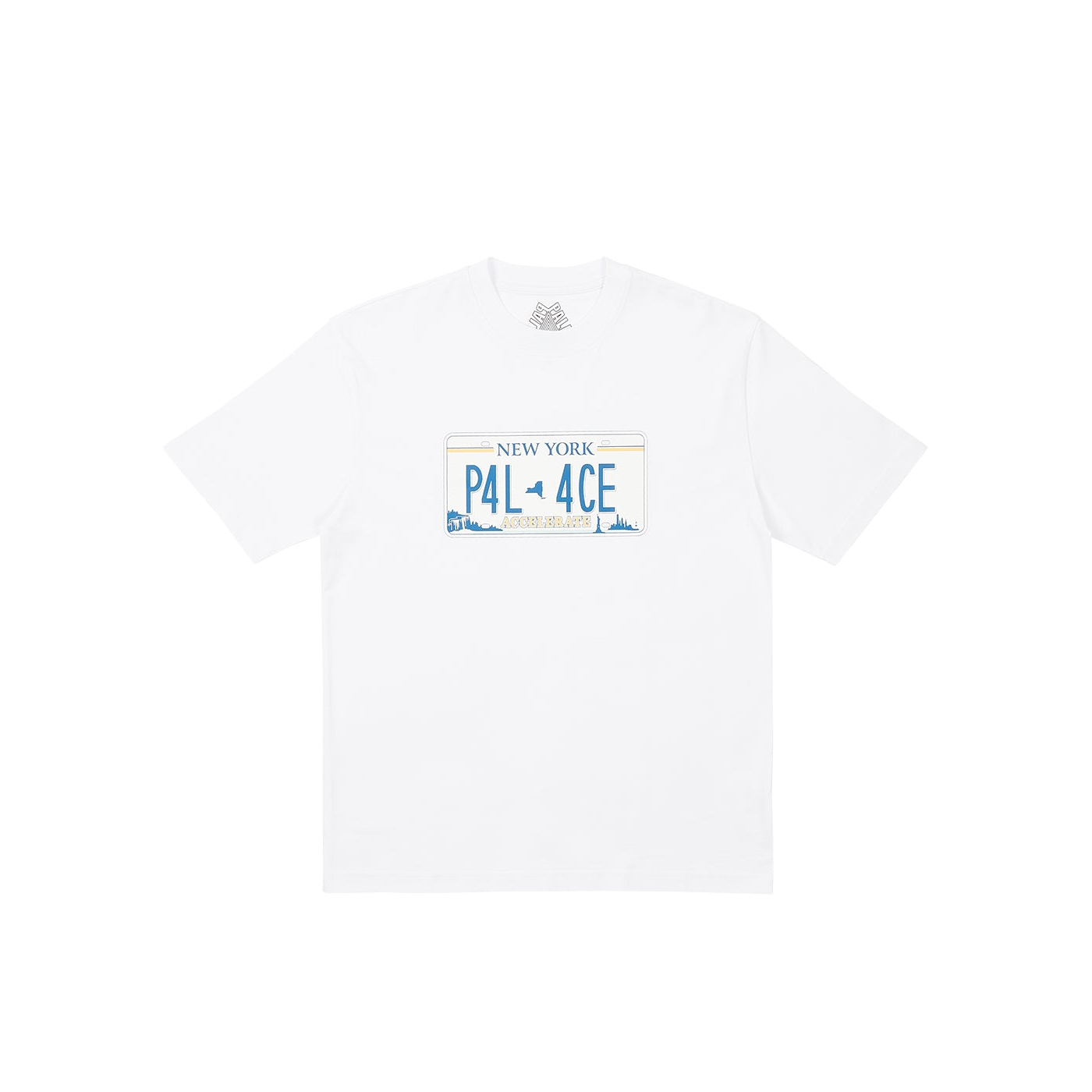 Thumbnail PLATE T-SHIRT WHITE one color