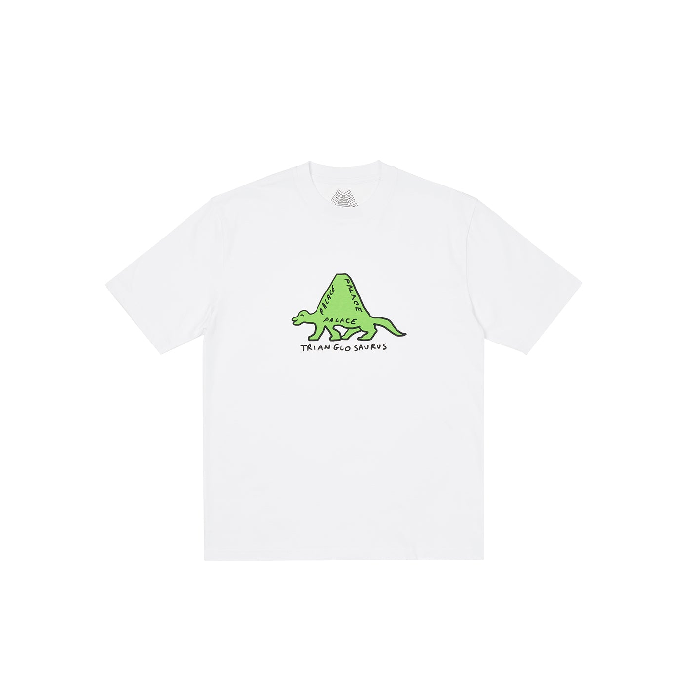 Thumbnail TRIANGLOSAURUS T-SHIRT WHITE one color
