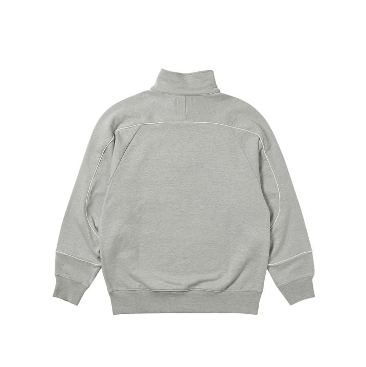 Thumbnail SPORT PIPED 1/4 ZIP GREY MARL one color