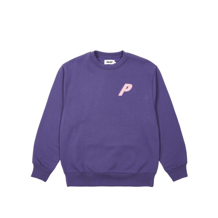 Thumbnail FLEECE TRI-FERG CREW PERFECT PURPLE one color