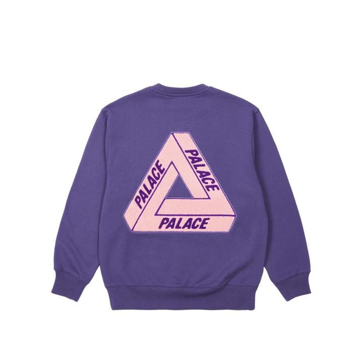 Thumbnail FLEECE TRI-FERG CREW PERFECT PURPLE one color