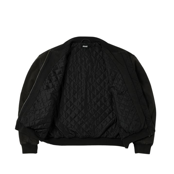 Thumbnail WASH OUT BOMBER JACKET BLACK one color