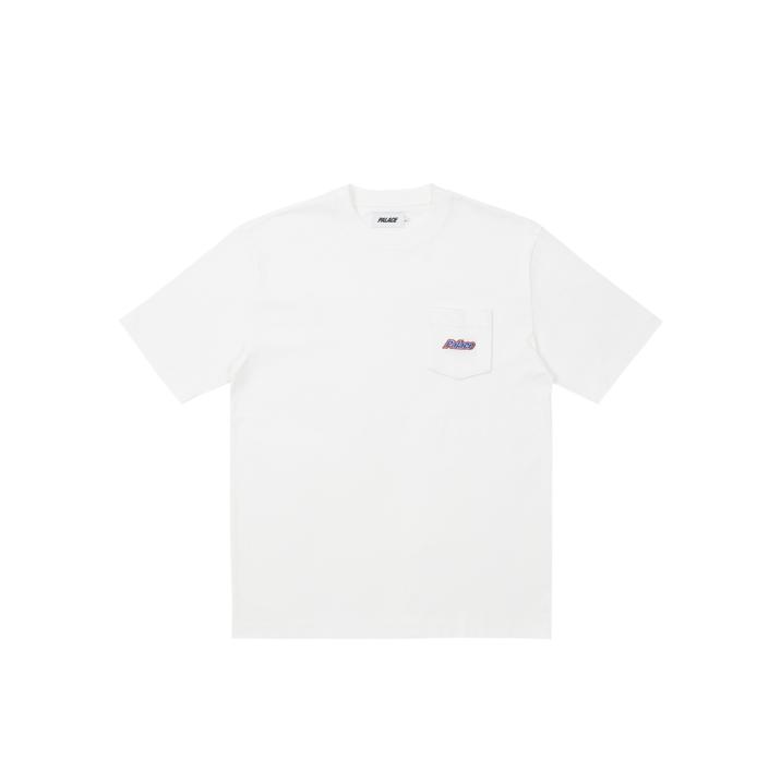 Thumbnail EMBROIDERED POCKET T-SHIRT WHITE one color
