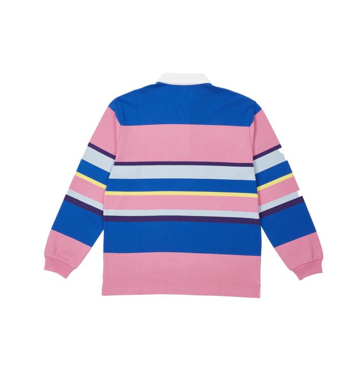 Thumbnail BIG STRIPE RUGBY TOP PINK one color