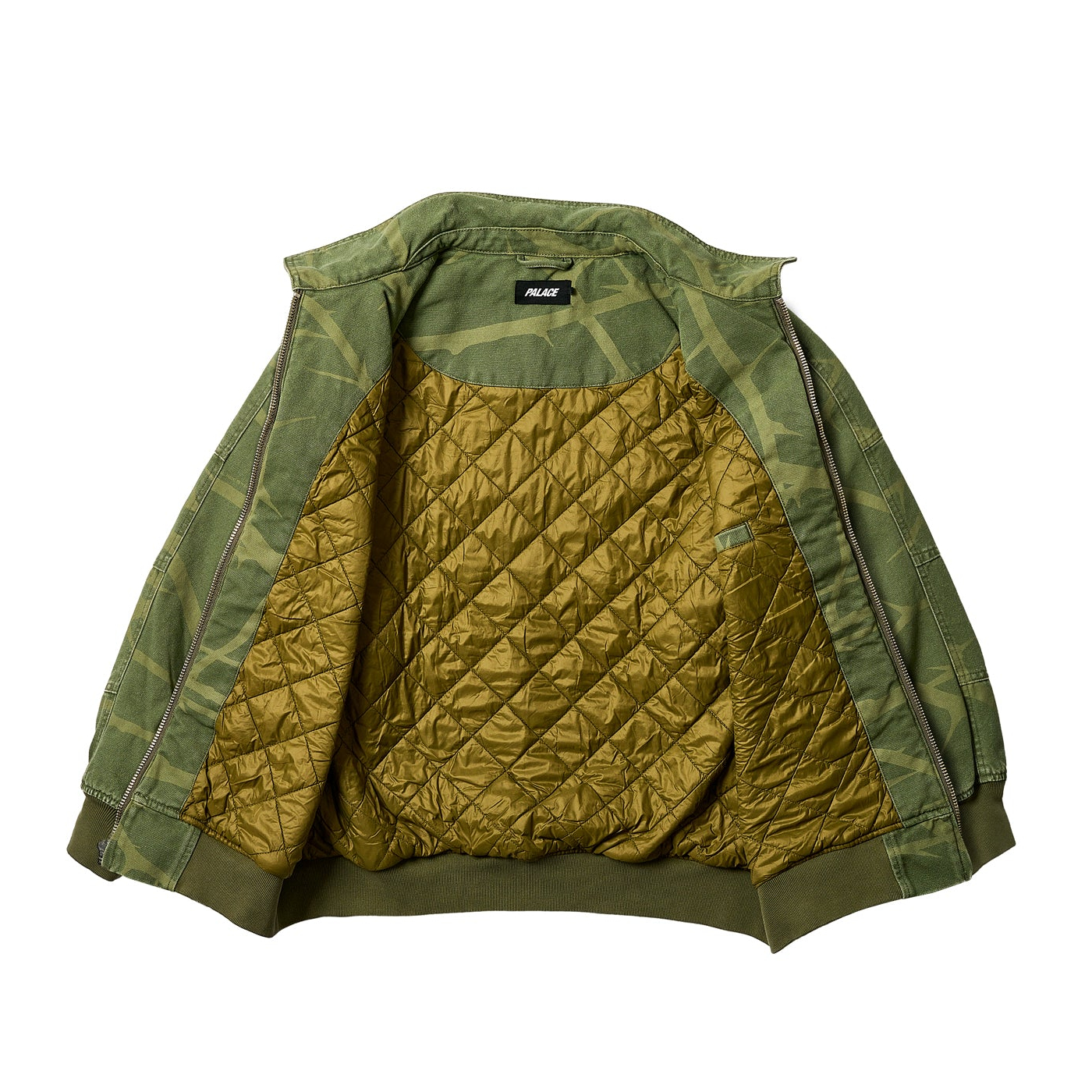 Thumbnail HEAVY CANVAS BOMBER JACKET THE DEEP GREEN one color