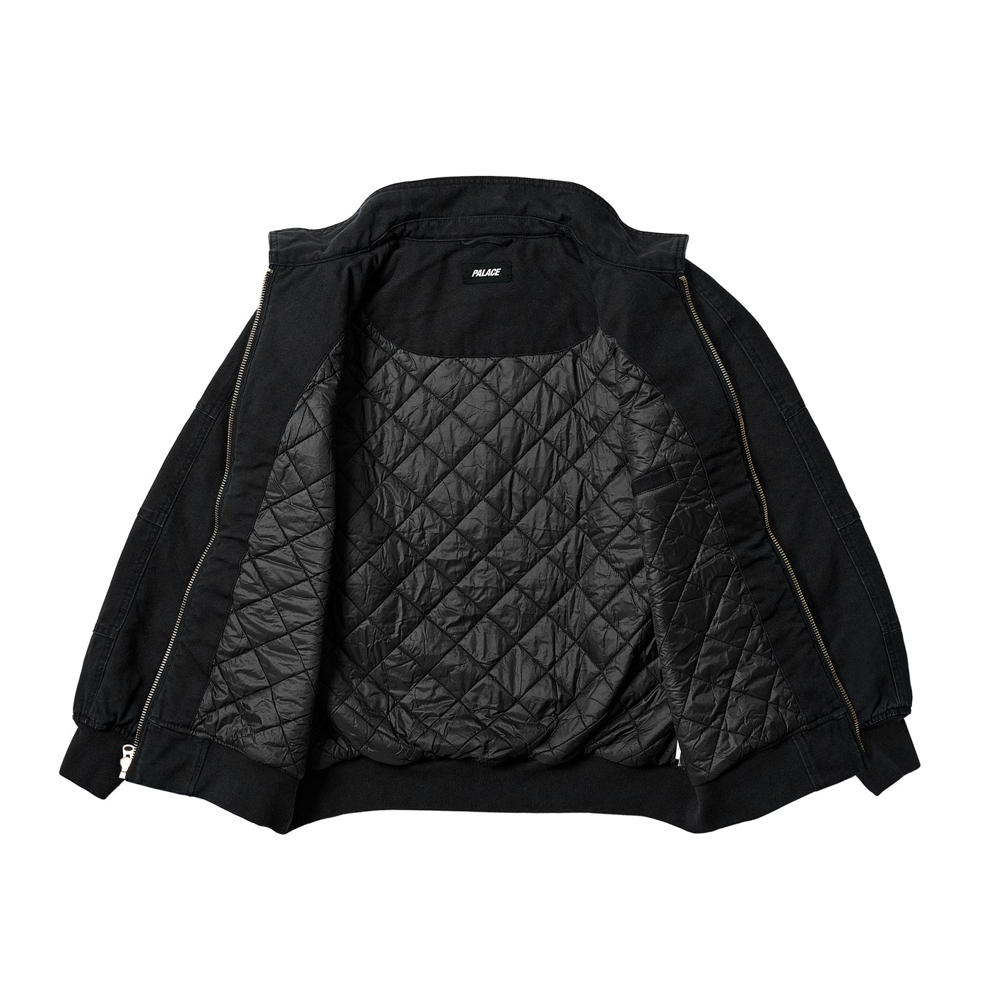 Thumbnail HEAVY CANVAS BOMBER JACKET BLACK one color