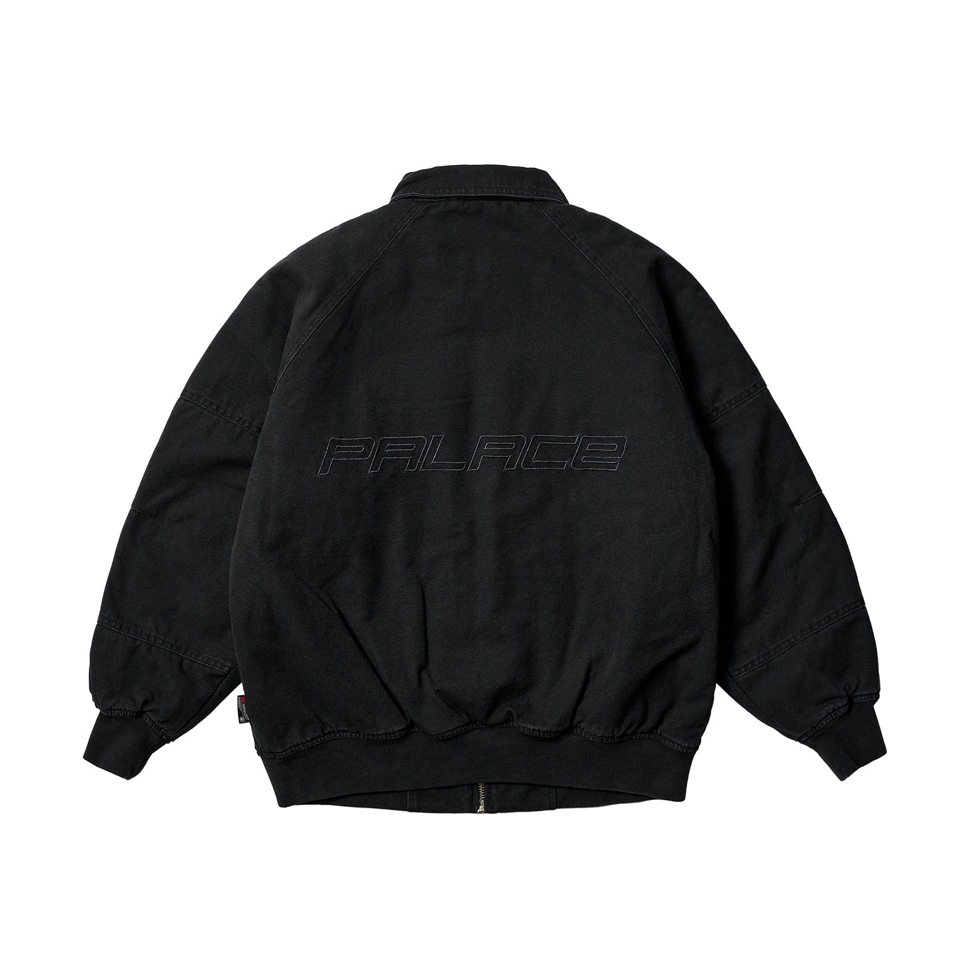 Thumbnail HEAVY CANVAS BOMBER JACKET BLACK one color