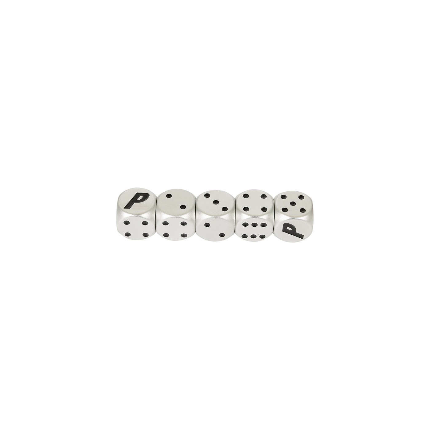 Thumbnail METAL DICE SILVER one color